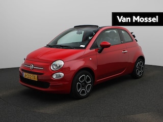 Fiat 500 1.0 Hybrid Club | Cabrio | Parkeer sensoren | DAB | Airco | Cruise control | Bluetooth