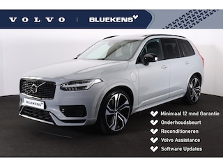 Volvo XC90 T8 Recharge AWD Ultimate Dark - LONG RANGE - Luchtvering - Panorama/schuifdak - IntelliSafe Assist & Surround - 360º Camera - Bowers & Wilkins audio - Adaptieve LED koplampen - Verwarmde voorstoelen, stuur & achterbank - Parkeersensoren voor & achter - Elektr. bedienb. voorstoelen met geheugen - Head up display - Draadloze tel. lader - Extra getint glas - Elektr. inklapbare trekhaak - 22' LMV