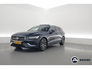 Volvo V60 T6 Recharge Plus Bright | Pano-dak | 360 camera | H&K Audio | Stuur- + 4x stoelverw. | ACC | Blis |