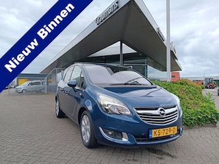 Opel Meriva 1.4 120PK Turbo Blitz, NL auto, 1e eig., Airco, half leder, PDC voor & achter, 16" LMV etc. incl. 12 MND BOVAGGARANTIE