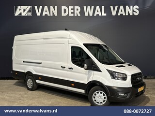Ford Transit 2.0 TDCI 131pk L4H3 Jumbo Euro6 Airco | Camera | Cruisecontrol | Verwarmde voorruit Parkeersensoren, Bijrijdersbank