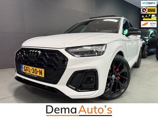Audi Q5 55 TFSI e SQ5 367PK 3X S-LINE 21'' BLACK-LINE PANO/B&O/H-UP/LUCHTVERING/MASSAGE STOELEN/FULL-OPTION!!!