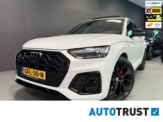 Audi Q5 55 TFSI e SQ5 367PK 3X S-LINE 21'' BLACK-LINE PANO/B&O/H-UP/LUCHTVERING/MASSAGE STOELEN/FULL-OPTION!!!