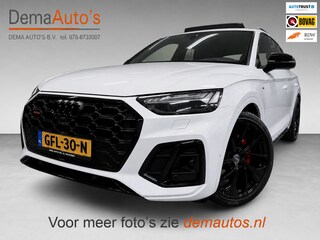 Audi Q5 55 TFSI e SQ5 367PK 3X S-LINE 21'' BLACK-LINE PANO/B&O/H-UP/LUCHTVERING/MASSAGE STOELEN/FULL-OPTION!!!