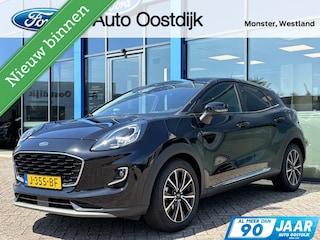 Ford Puma 1.0 EcoBoost Hybrid Titanium 125PK Afn. Trekhaak Winterpack Cruise Navi Massagestoelen Climate Parkeersensoren Achter Privacy Glass *Dealer Onderhouden*