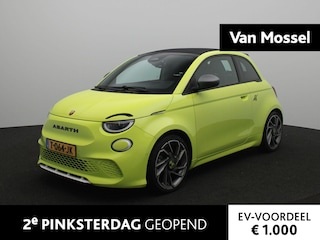 Abarth 500 Scorpionissima 42 kWh | Alcantara Sportstoelen | Cabrio | Camera