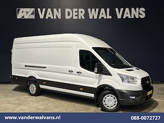 Ford Transit 2.0 TDCI 185pk L4H3 Jumbo Euro6 Airco | Camera | LED | Cruisecontrol | Verwarmde voorruit Parkeersensoren, Bijrijdersbank, 2800kg trekvermogen