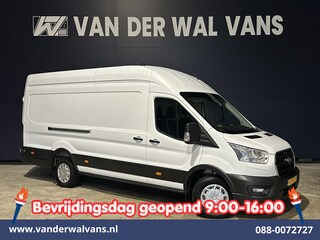 Ford Transit 2.0 TDCI 185pk L4H3 Jumbo Euro6 Airco | Camera | LED | Cruisecontrol | Verwarmde voorruit Parkeersensoren, Bijrijdersbank, 2800kg trekvermogen
