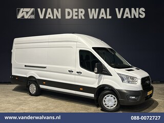 Ford Transit 2.0 TDCI 185pk L4H3 Euro6 Airco | Camera | LED | Cruisecontrol | Verwarmde voorruit Parkeersensoren, Bijrijdersbank, 2800kg trekvermogen