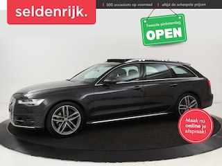 Audi A6 quattro 3.0 TDI Premium Edition | Panoramadak | Adaptive cruise | 360 camera | Full LED | Trekhaak | Leder/Alcantara | Stoel & achterbankverwarming | BOSE Surround | Navigatie