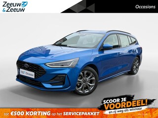Ford Focus Wagon 1.0 EcoBoost Hybrid ST Line | Adaptive Cruise Control | Navigatie | Apple Carplay | Android Auto |