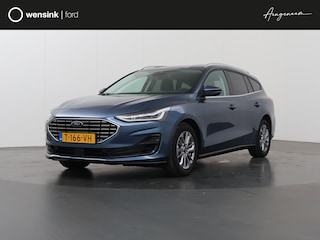 Ford Focus Wagon 1.0 EcoBoost Hybrid Titanium | Navigatie | Cruise Control | Climate Control | DAB | Parkeersensoren  |