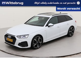 Audi A4 Avant 40 TFSI S edition Competition AUT/ Metallic / Digitale Cockpit/ Leer Int/ S line Ext./  Led/ Panoramadak/ Haak Elec. / Elec. Klep/ Camera/ Parkeersensoren/ 19 lmv/