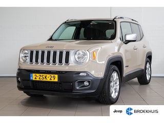 Jeep Renegade 1.4 MultiAir 140PK Limited | Climate Controle | Navi | Trekhaak | Parkeersensoren | Bluetooth | Lichtmetalen velgen |