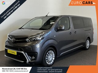Toyota Proace Long Extra Range Cool 75 kWh 9 pers. Navigatie Apple Carplay/Android Auto Parkeersensoren Cruise Control Lichtmetalen velgen Getinte ramen Airco