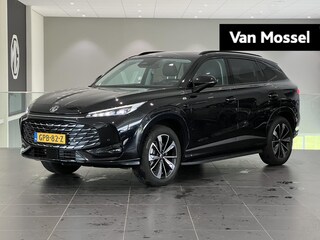 MG HS PHEV 1.5 Luxury Privacy Glas | Navigatie | 360 Camera | Apple Carplay | Licht Metalenvelg 18" | Cruise Controle Adaptief | Eco Leather | Key Less l Black-pack l