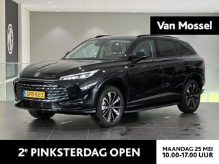 MG HS PHEV 1.5 Luxury Privacy Glas | Navigatie | 360 Camera | Apple Carplay | Licht Metalenvelg 18" | Cruise Controle Adaptief | Eco Leather | Key Less l Black-pack l