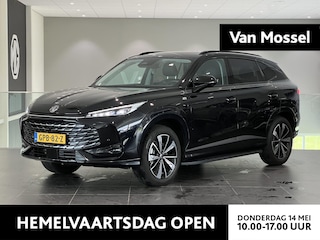 MG HS PHEV 1.5 Luxury Privacy Glas | Navigatie | 360 Camera | Apple Carplay | Licht Metalenvelg 18" | Cruise Controle Adaptief | Eco Leather | Key Less l Black-pack l