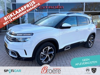Citroën C5 Aircross 1.6Turbo 180 EAT8 automaat Feel | trekhaak, camera, parkeersensoren v&a, adaptive cruise, climate, apple, android, 18 inch velg, dab, dodehoekdetectie