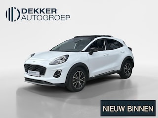 Ford Puma 1.0 EcoBoost Hybrid Titanium - SCHUIF- KANTELDAK - TREKHAAK - WINTER PACK