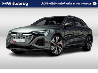 Audi Q8 e-tron 55 quattro S Edition 115 kWh | Assistentiepakket plus | Topview | Head Up | Tweede laadpunt | 22" LM velgen | Memory | Leder-Dinamica