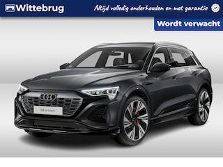 Audi Q8 e-tron 55 quattro S Edition 115 kWh | Assistentiepakket plus | Topview | Head Up | Tweede laadpunt | 22" LM velgen | Memory | Leder-Dinamica