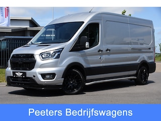 Ford Transit 350 2.0 TDCI L3H2 Limited PB Edition Adaptieve Cruise, 360 Camera, Carplay, 2 x Schuifdeur, Automaat, Xenon, Automaat, Uniek!