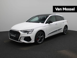 Audi A3 Sportback 45 TFSI e S edition Competition 245 PK | S-line | Automaat | Navigatie | Camera | Panoramadak | Trekhaak | Cruise Control | Climate Control | Stoelverwarming | Virtual Cockpit | LED Matrix | Lichtmetalen velgen | Privacy glass |