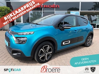 Citroën C3 1.2 83pk Feel | parkeersensoren, navigatie, bluetooth, climate, cruise, dab, apple, android, licht- en regensensor