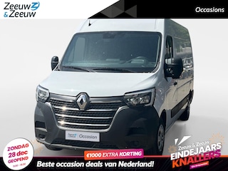 Renault Master T33 2.3 dCi 135 L2H2 Work Edition Navi airco camera parkeersensoren cruise controle betimmering apple carplay android auto zeer mooie bus