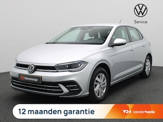 Volkswagen Polo 1.0 TSI Style 95PK Adaptieve Cruise Controle, Achteruitrijcamera, Matrix-LED Verlichting, Navi via Apple Carplay/Android Auto, Stoelverwarming, Clima, Trekhaak, 15" LM Velgen