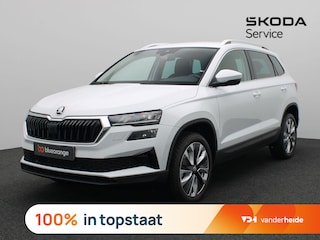Skoda Karoq 1.5 TSI ACT Business Edition 150PK DSG full led, adaptive cruise, lane assist, elek. bedienbare achterklep, keyless, stuur-stoelverwarming, achteruitrijcamera, 18" lichtmetaal
