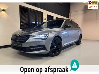 Skoda Superb Combi 1.4 TSI iV 218 PK | Sportline | Pano | Chrystal Lighting | Sportstoelen | Memory | Keyless | Alcantara |