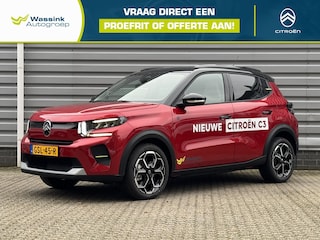 Citroën C3 EV 44kWh 113pk Max | Apple Carplay | Android auto | Navigatie | Airco | Parkeercamera achter | DAB+ | 3 fase laden