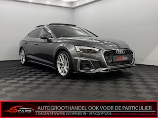 Audi A5 Sportback 35 TFSI S-line Leder, Pano, Camera, Stoelverwarming, Virtual desk, Elektrische achterklep, Keyless start