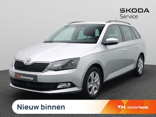 Skoda Fabia Combi 1.0 TSI Clever 95PK Navi, Cruise Controle, Airco, Parkeersensoren achter, DAB+, Getinte ramen, Trekhaak, 15" LM Velgen