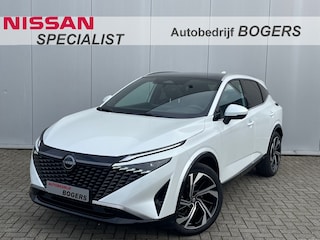 Nissan Qashqai 1.3 MHEV Tekna Plus Automaat Nieuw Model Navigatie, Panoramadak, Climate Control, Adaptive Cruise Control, Leder, 20"Lm, LED, Stoel/Stuurverwarming