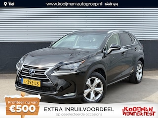 Lexus NX 300h AWD President Line Automaat Meest Luxe NX  1.500. kg trekgewicht inclusief: Navigatie, Climate control, Cruise control, Lederen interieur, Stoel en stuurwiel verwarming, Afn Trekhaal