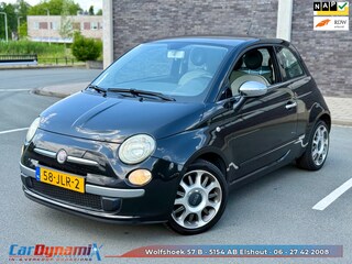 Fiat 500 1.2 Lounge // Pano // LMV // Airco // Distr. vv. // Rijd Schakelt Heerlijk!