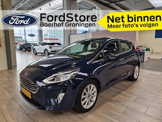 Ford Fiesta EcoBoost 95 pk Titanium | Clima | Cruise | Apple Carplay | LED | Parkeersens. | LMV