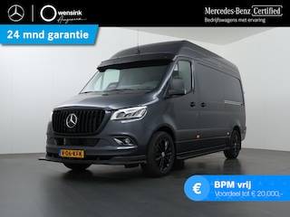 Mercedes-Benz Sprinter 319 CDI | L2 H2 | Select | Aut. | EDITION | LM VELGEN | SPOILERPAKKET | TREEPLANKEN | ZONNEKLEP | Navigatie | Airco | Stoelverwarming | Achteruitrijcamera | Distronic | Dodehoekassistent | Geveerde Comfortstoel en bijrijdersbank | Trekhaakvoorbereiding 3500kg | Certified |