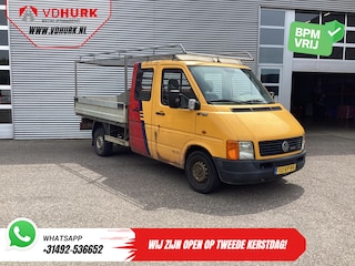 Volkswagen LT 35 2.8 TDI 130 pk L3 DC Dubbel Cabine EXPORT ONLY Open laadbak 2.8t Trekverm./ 6 persoons/ Imperiaal/ Trekhaak/ 210x194x40