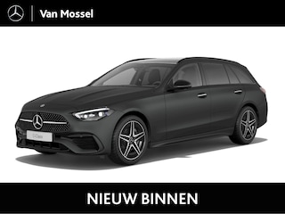 Mercedes-Benz C-klasse Estate 200 AMG Line / 360Graden-Camera / Stoelverwarming / Night-Pakket / Memory-Stoelen / Panaroma-schuifdak /