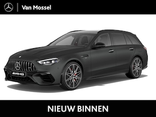 Mercedes-Benz C-klasse 63 S E Performance Estate / Stoelverwarming / Stoelventilatie / 360Graden-Camera / Memory-Stoelen / Panaroma-schuifdak / Headup-Display / Trekhaak /