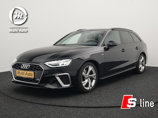 Audi A4 Avant 35 TFSI S Line 2.0 TFSI 150pk | Trekhaak af Fabriek | Adaptive Cruise | Apple Carplay | Sportstoelen Verwarmd | 18"L.M | BLIS | Virtual |