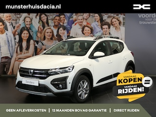 Dacia Sandero Stepway 1.0 TCe 100 Bi-Fuel Comfort - Dodehoek, camera, sensor v+a, navi