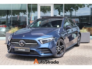 Mercedes-Benz A-klasse 180 AMG-LINE 136pk I Pano I Camera I Navi I Sfeerverlichting I Climate I ACC