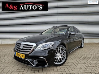 Mercedes-Benz S-klasse 63 4Matic+ Lang Premium Plus Luchtvering Massage 360 HUD ACC Masage Softclose Burmester StoelverkoelinG