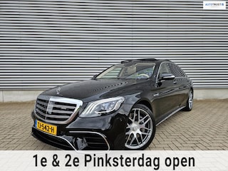 Mercedes-Benz S-klasse 63 4Matic+ Lang Premium Plus Luchtvering Massage 360 HUD ACC Masage Softclose Burmester StoelverkoelinG