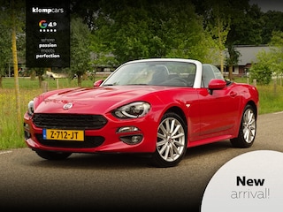 Fiat 124 Spider 1.4 MultiAir Turbo Lusso | AppleCarplay | Stoelverw | Leer | 17inch | Rosso